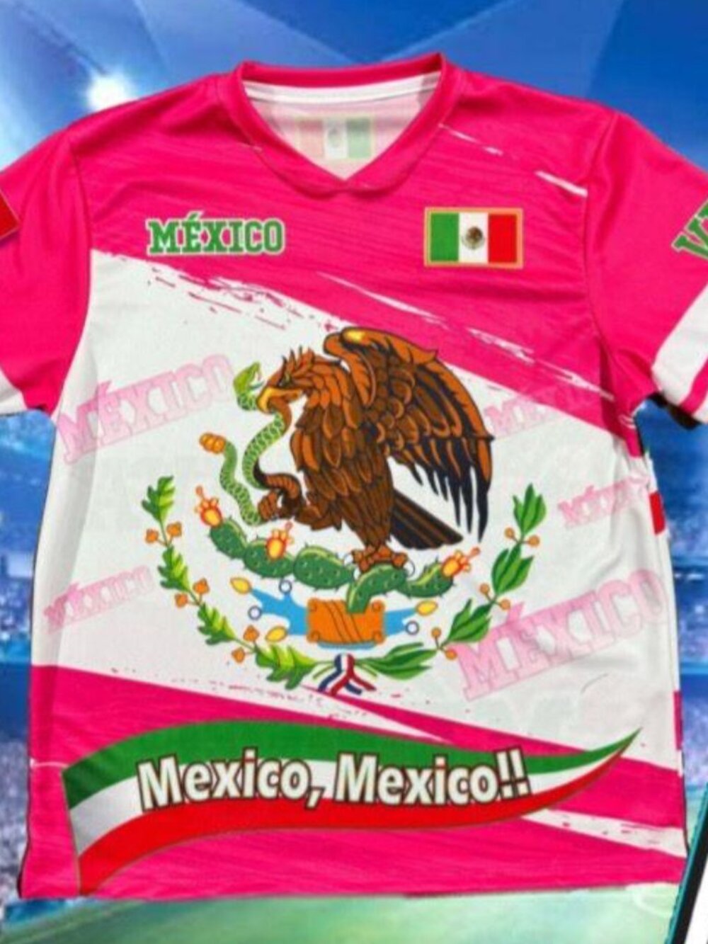 Mexico 🇲🇽 Escudo Nacional Rosada